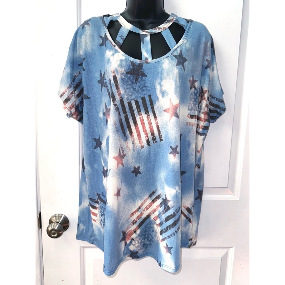 Now n Forever blue top